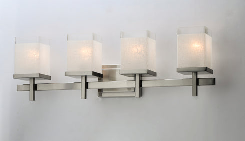 Maxim Tetra Bath Vanity in Satin Nickel Finish Model: 2154LNSN