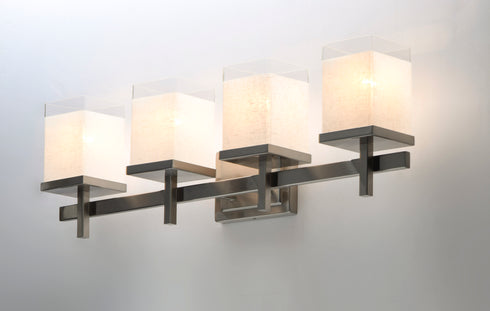 Maxim Tetra Bath Vanity in Satin Nickel Finish Model: 2154LNSN