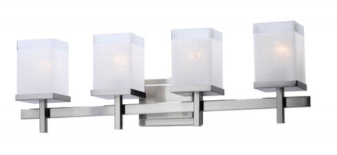 Maxim Tetra Bath Vanity in Satin Nickel Finish Model: 2154LNSN