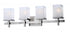 Maxim Tetra Bath Vanity in Satin Nickel Finish Model: 2154LNSN
