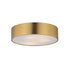 Maxim Tommy Flush Mount in Black Finish Model: 10496WTBK