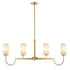 Maxim Town and Country Linear Pendant in Black Finish Model: 32004SWBK