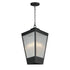 Maxim Triform Outdoor Pendant in Black / Antique Brass Finish Model: 30766CRBKAB