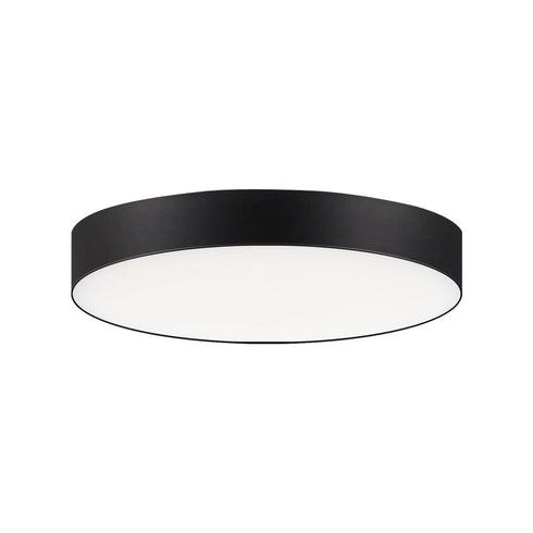 Maxim Trim - 0-10 V Trim 0 10 V Flush Mount in Black Finish Model: 57882WTBK