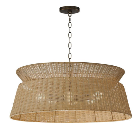 Maxim Tulum Chandelier in Dark Bronze Finish Model: 14416NADBZ