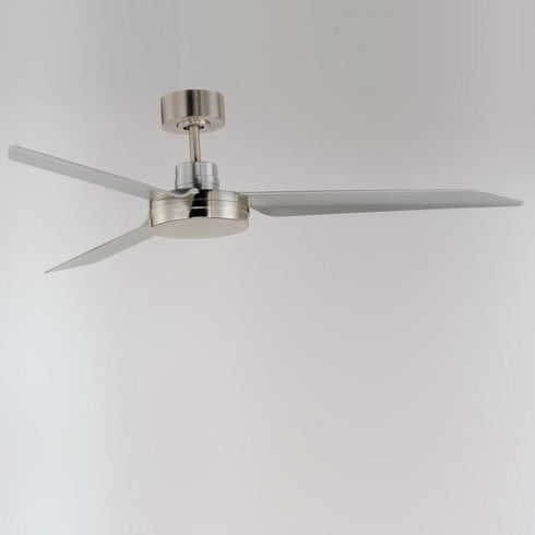 Maxim Ultra Slim Indoor Ceiling Fan in Satin Nickel Finish Model: 88807SN