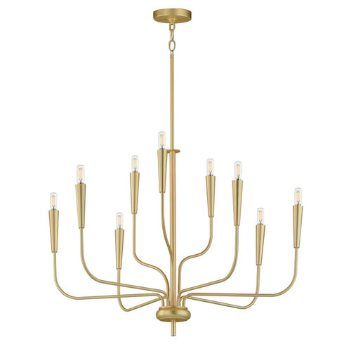 Maxim Vela Multi Tier Chandelier in Black Finish Model: 24819BK