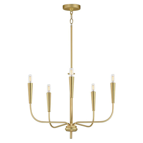 Maxim Vela Single Tier Chandelier in Black Finish Model: 24815BK