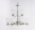 Maxim Vital Chandelier in Satin Nickel Finish Model: 12076FTSN