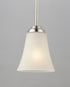 Maxim Vital Mini Pendant in Satin Nickel Finish Model: 92081FTSN