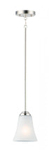 Maxim Vital Mini Pendant in Satin Nickel Finish Model: 92081FTSN