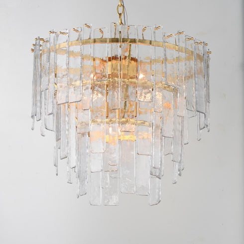 Maxim Warren Multi Light Pendant in Gold Leaf Finish Model: 21835AGGL