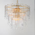 Maxim Warren Multi Light Pendant in Gold Leaf Finish Model: 21835AGGL