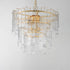 Maxim Warren Multi Light Pendant in Gold Leaf Finish Model: 21835AGGL