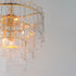 Maxim Warren Multi Light Pendant in Gold Leaf Finish Model: 21835AGGL