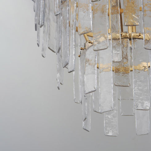 Maxim Warren Multi Light Pendant in Gold Leaf Finish Model: 21837AGGL