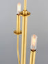 Maxim Wesley Chandelier in Satin Brass Finish Model: 10324SBR
