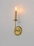 Maxim Wesley Wall Sconce in Satin Brass Finish Model: 10321SBR