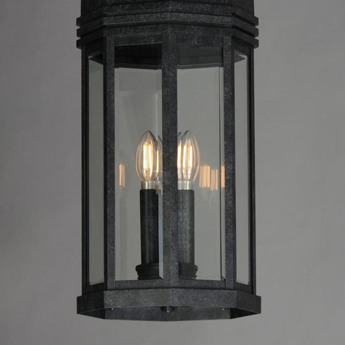 Maxim Wright Outdoor Pendant in Black Patina Finish Model: 30229CLBKP