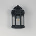 Maxim Wright Outdoor Wall Mount in Black Patina Finish Model: 30221CLBKP