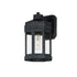Maxim Wright Outdoor Wall Mount in Black Patina Finish Model: 30221CLBKP