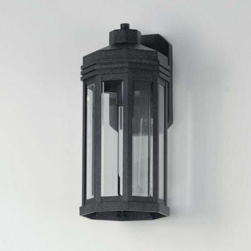 Maxim Wright Outdoor Wall Mount in Black Patina Finish Model: 30222CLBKP