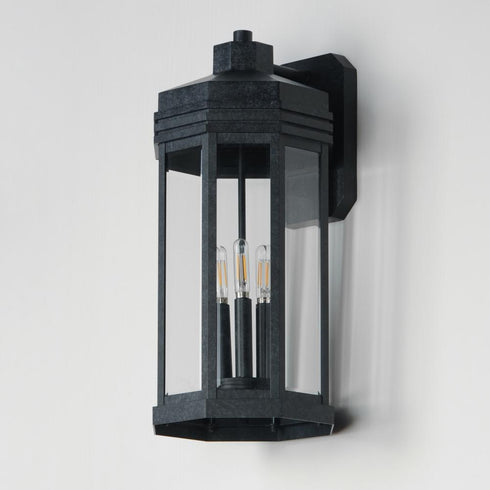 Maxim Wright Outdoor Wall Mount in Black Patina Finish Model: 30224CLBKP