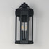 Maxim Wright Outdoor Wall Mount in Black Patina Finish Model: 30224CLBKP