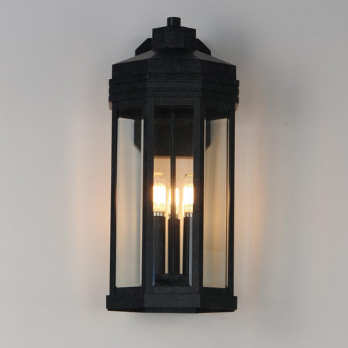 Maxim Wright Outdoor Wall Mount in Black Patina Finish Model: 30224CLBKP