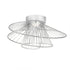 Maxim Zeta Flush Mount in Matte White Finish Model: 24170MW