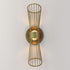 Maxim Zeta Wall Sconce in Natural Aged Brass Finish Model: 24171NAB
