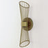 Maxim Zeta Wall Sconce in Natural Aged Brass Finish Model: 24171NAB