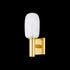 Mitzi Abina Wall Sconce in Aged Brass Finish Model: H841101-AGB