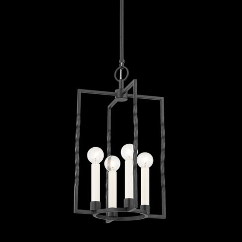 Mitzi Adelaide 4 Light Lantern Model: H731704S-TBK