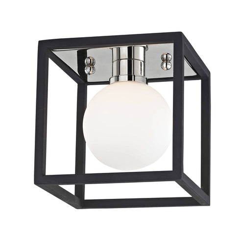Mitzi Aira Bath and Vanity in Polished Nickel/Black Finish Model: H141301-PN/BK