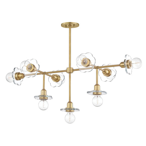 Mitzi Alexa 9 Light Chandelier Model: H357809-AGB