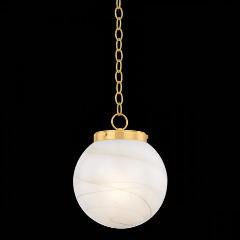 Mitzi AMBRA Pendant in Aged Brass Finish Model: H989701S-AGB