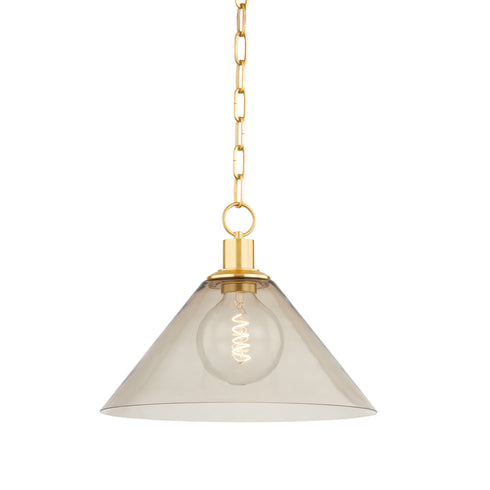 Mitzi Anniebee Pendant in Aged Brass Finish Model: H829701L-AGB