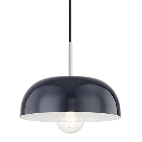 Mitzi Avery Pendant in Polished Nickel / Mint Finish Model: H199701S-PN/MNT