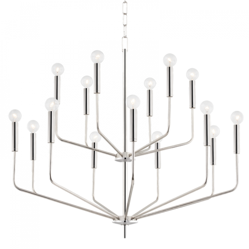 Mitzi Bailey 15 Light Chandelier Model: H516815-AGB/SBK