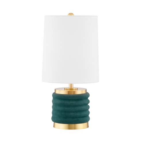 Mitzi Bethany 1 Light Table Lamp Model: HL561201-AGB/BLSH