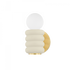 Mitzi Bibi 1 Light Wall Sconce Model: H691101-AGB/CAI