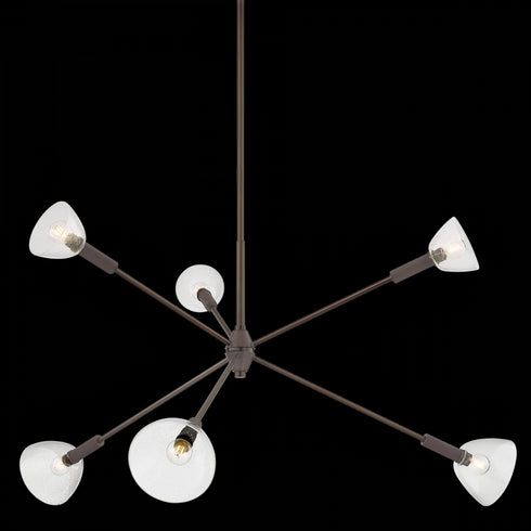 Mitzi CARAWAY Chandelier in True Bronze Finish Model: H991806-TRB