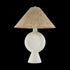 Mitzi Centella Table Lamp in Aged Brass/White Plaster Finish Model: HL967201-AGB/WP
