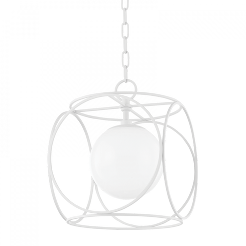 Mitzi Claire 1 Light Small Pendant Model: H632701S-TWH