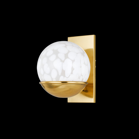 Mitzi Cleo Wall Sconce in Aged Brass Finish Model: H833101-AGB