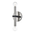 Mitzi Colette 2 Light Wall Sconce Model: H296102-PN/BK