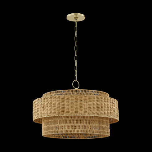 Mitzi Danica Pendant in Aged Brass Finish Model: H854704-AGB