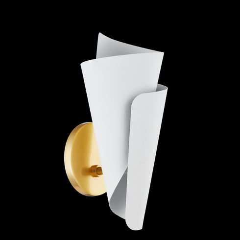 Mitzi Davina 1 Light Wall Sconce Model: H779101-AGB/TWH