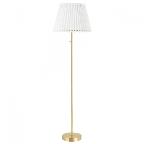 Mitzi Demi 1 Light Floor Lamp Model: HL476401-AGB